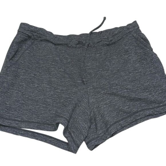 32 Degrees Cool Gray Drawstring Shorts XXL Womens Casual Lounge Wear - Picture 2 of 5